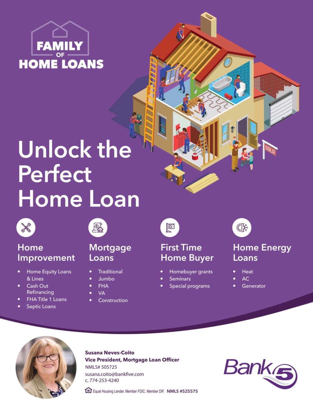 Unlock the perfect home loan with Bank 5